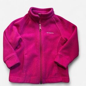 Columbia Magenta Fleece Jacket